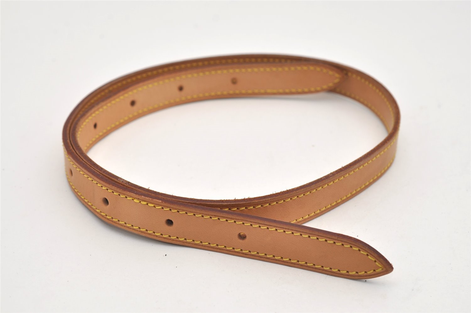 Authentic Louis Vuitton Leather Shoulder Strap For Bucket GM 31.9