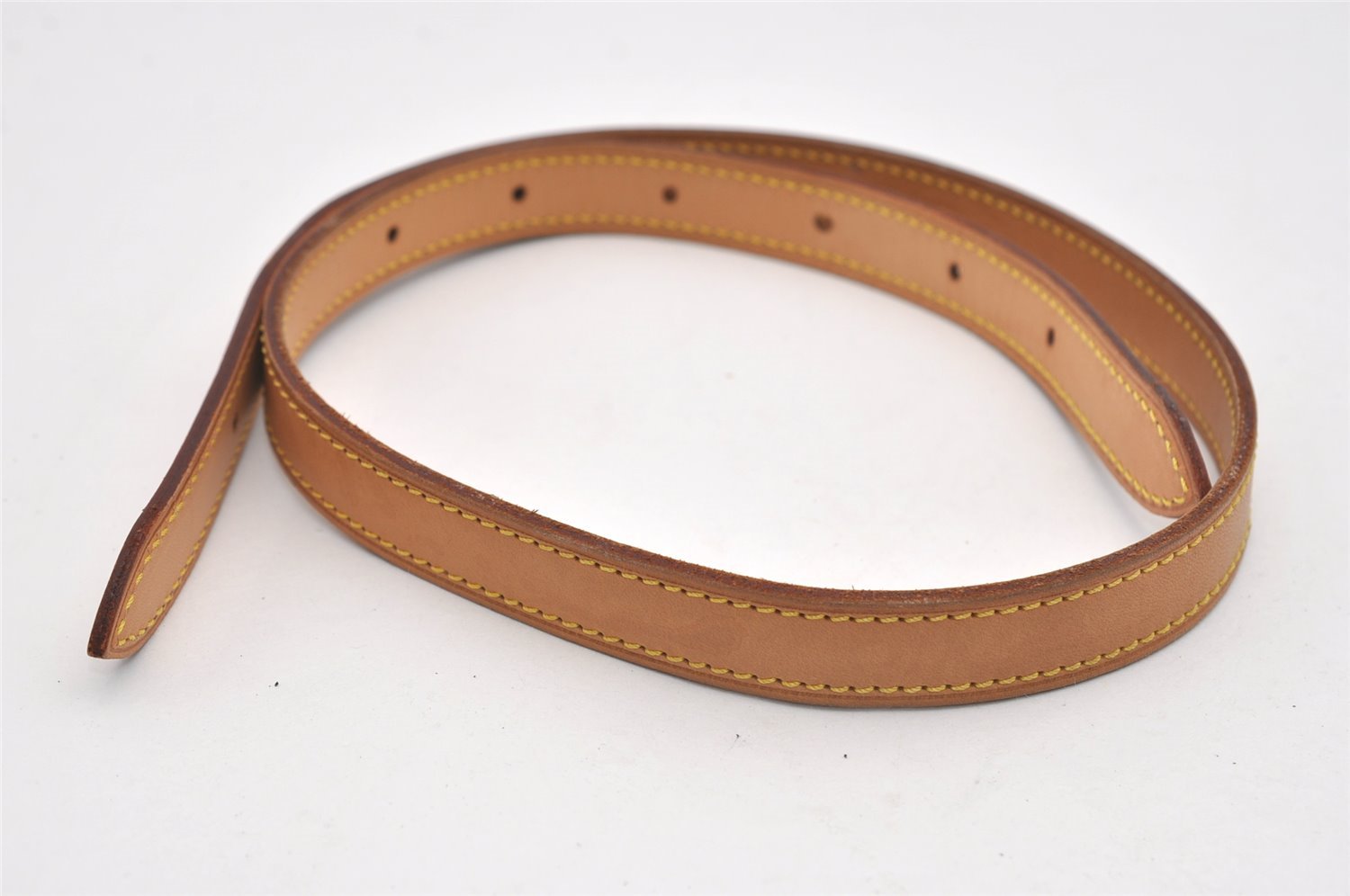 Authentic Louis Vuitton Leather Shoulder Strap For Bucket GM 31.9