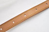 Authentic Louis Vuitton Leather Shoulder Strap For Bucket GM 31.9" Beige 9213I