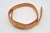 Authentic Louis Vuitton Leather Shoulder Strap For Bucket GM 31.9" Beige 9214I