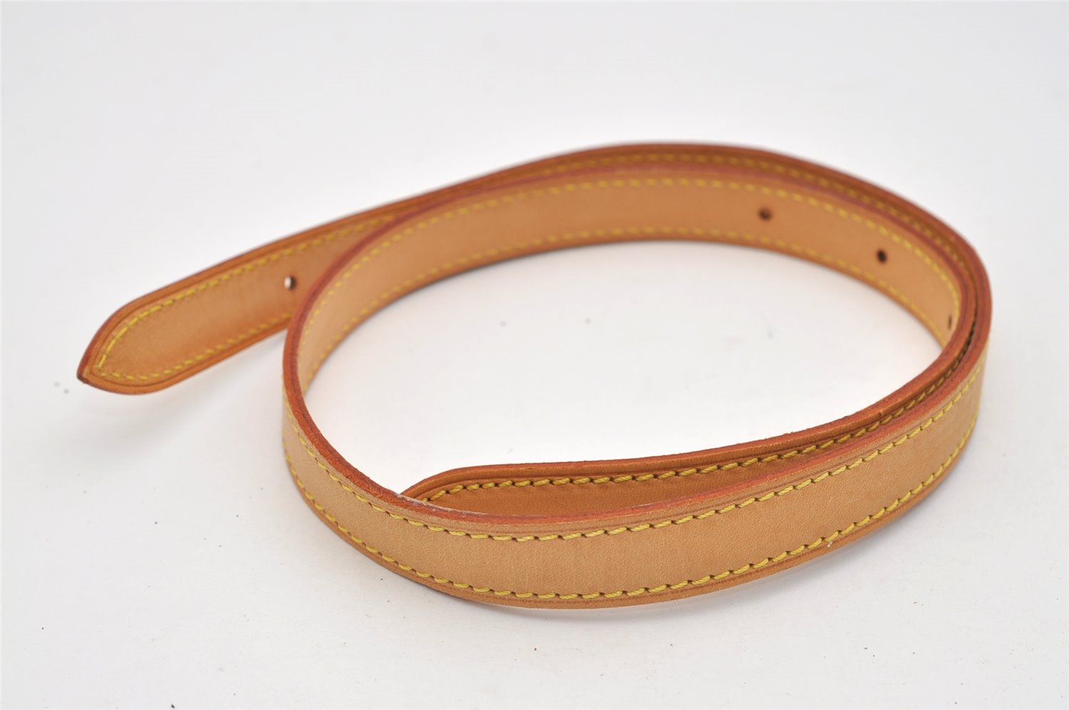 Authentic Louis Vuitton Leather Shoulder Strap For Bucket GM 31.9