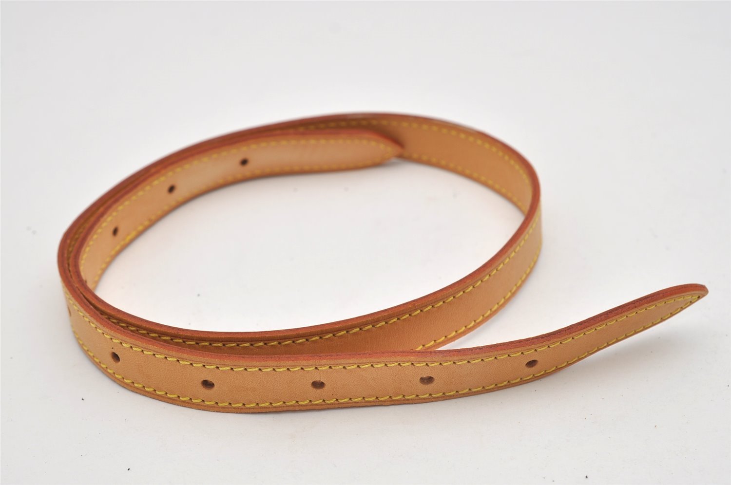 Authentic Louis Vuitton Leather Shoulder Strap For Bucket GM 31.9