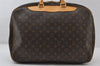 Authentic Louis Vuitton Monogram Alize 24 Heures Boston Hand Bag M41399 LV 9215I