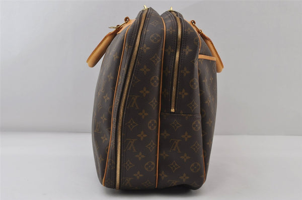 Authentic Louis Vuitton Monogram Alize 24 Heures Boston Hand Bag M41399 LV 9215I