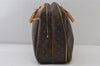 Authentic Louis Vuitton Monogram Alize 24 Heures Boston Hand Bag M41399 LV 9215I