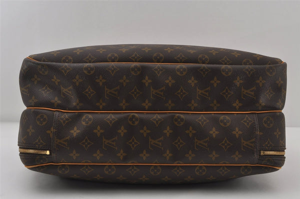 Authentic Louis Vuitton Monogram Alize 24 Heures Boston Hand Bag M41399 LV 9215I