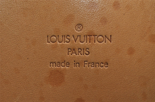 Authentic Louis Vuitton Monogram Alize 24 Heures Boston Hand Bag M41399 LV 9215I