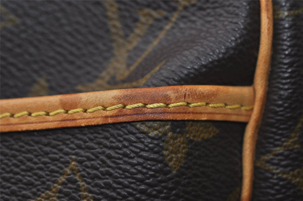 Authentic Louis Vuitton Monogram Alize 24 Heures Boston Hand Bag M41399 LV 9215I