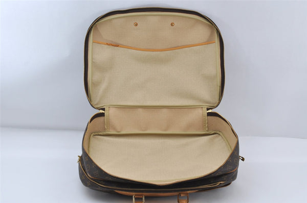 Authentic Louis Vuitton Monogram Alize 24 Heures Boston Hand Bag M41399 LV 9215I