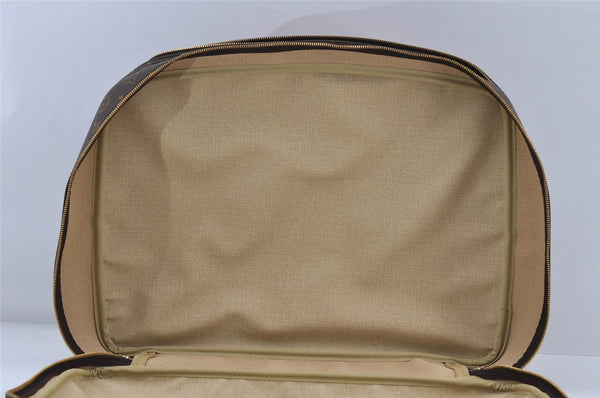 Authentic Louis Vuitton Monogram Alize 24 Heures Boston Hand Bag M41399 LV 9215I