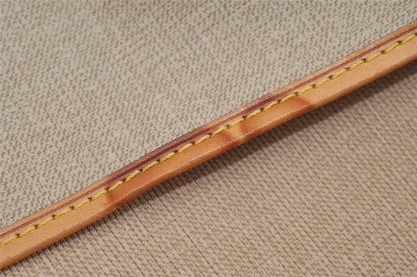 Authentic Louis Vuitton Monogram Alize 24 Heures Boston Hand Bag M41399 LV 9215I