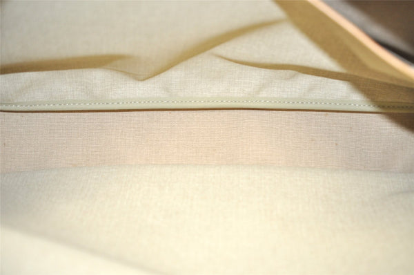 Authentic Louis Vuitton Monogram Alize 24 Heures Boston Hand Bag M41399 LV 9215I