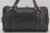 Authentic GUCCI Duchessa Line 2Way Hand Boston Bag Leather 181487 Black 9216I
