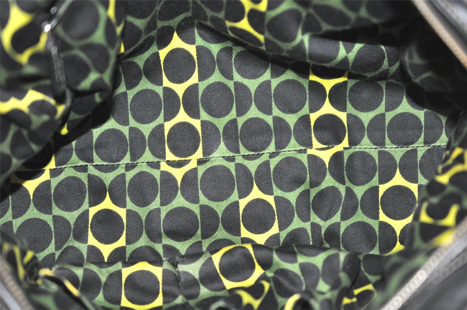 Authentic GUCCI Duchessa Line 2Way Hand Boston Bag Leather 181487 Black 9216I