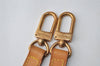 Authentic Louis Vuitton Leather Shoulder Strap Beige 39.2" LV 9217I