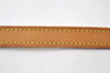 Authentic Louis Vuitton Leather Shoulder Strap Beige 39.2" LV 9217I