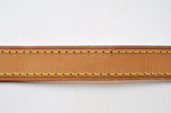 Authentic Louis Vuitton Leather Shoulder Strap Beige 39.2" LV 9217I