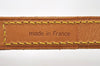 Authentic Louis Vuitton Leather Shoulder Strap Beige 39.2" LV 9217I