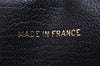 Authentic CHANEL Vintage Calf Skin Long Wallet Purse Black CC Logo 9218I