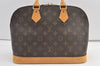 Authentic Louis Vuitton Monogram Alma Hand Bag Purse M51130 LV 9220J