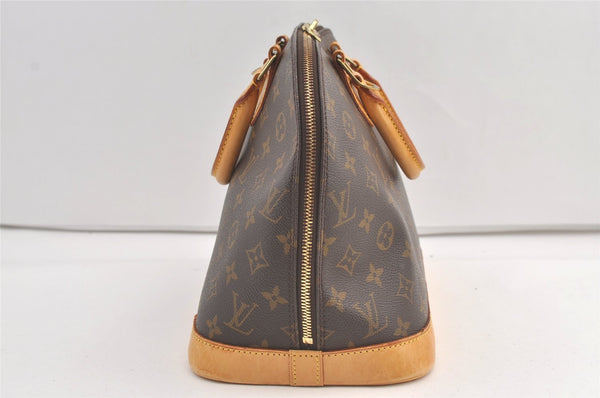 Authentic Louis Vuitton Monogram Alma Hand Bag Purse M51130 LV 9220J