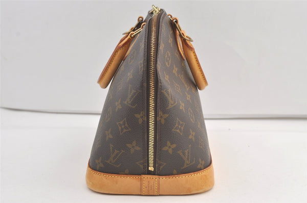 Authentic Louis Vuitton Monogram Alma Hand Bag Purse M51130 LV 9220J