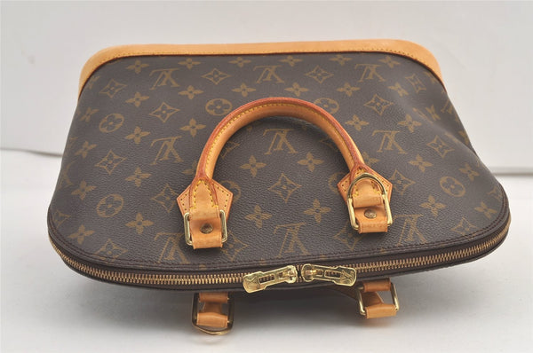 Authentic Louis Vuitton Monogram Alma Hand Bag Purse M51130 LV 9220J