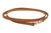 Authentic Louis Vuitton Leather Shoulder Strap Beige 47.2" LV 9227I