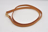 Authentic Louis Vuitton Leather Shoulder Strap Beige 47.2" LV 9227I