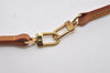 Authentic Louis Vuitton Leather Shoulder Strap Beige 47.2" LV 9227I