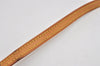 Authentic Louis Vuitton Leather Shoulder Strap Beige 47.2" LV 9227I