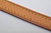 Authentic Louis Vuitton Leather Shoulder Strap Beige 47.2" LV 9227I