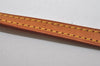 Authentic Louis Vuitton Leather Shoulder Strap Beige 47.2" LV 9227I