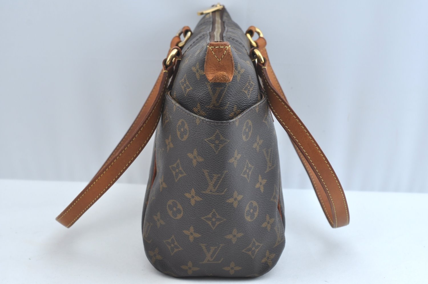 Authentic Louis Vuitton Monogram Totally PM Shoulder Tote Bag M56688 LV 9227J