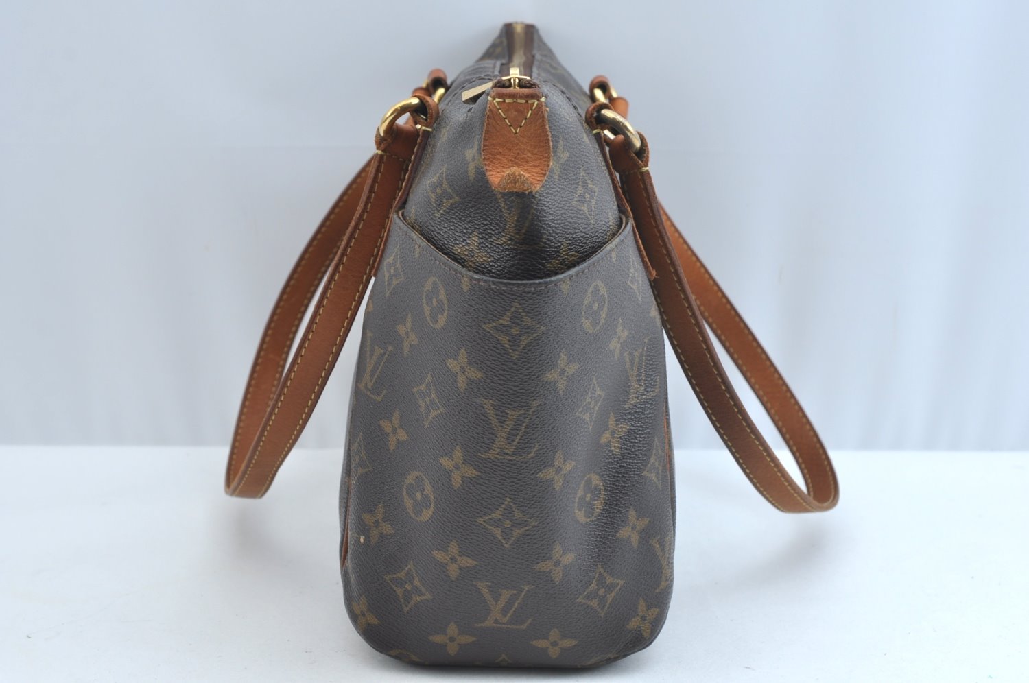 Authentic Louis Vuitton Monogram Totally PM Shoulder Tote Bag M56688 LV 9227J