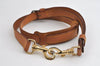 Authentic Louis Vuitton Leather Shoulder Strap Beige 42.1-48.8" LV 9228I