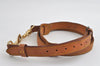 Authentic Louis Vuitton Leather Shoulder Strap Beige 42.1-48.8" LV 9228I