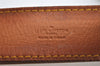 Authentic Louis Vuitton Leather Shoulder Strap Beige 42.1-48.8" LV 9228I