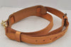 Authentic Louis Vuitton Leather Shoulder Strap Beige 40-46.9" LV 9229I