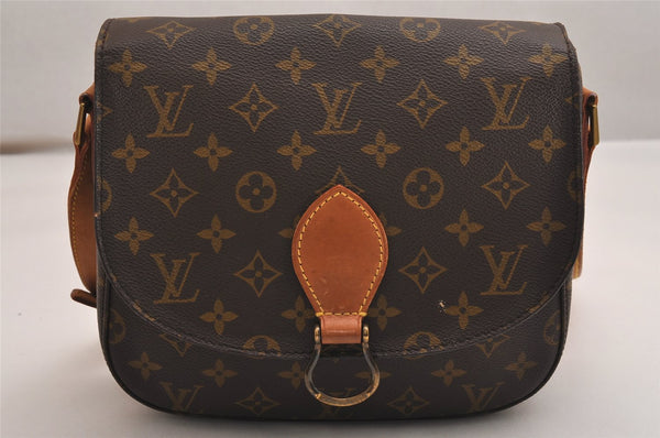 Authentic Louis Vuitton Monogram Saint Cloud GM M51242 Shoulder Cross Bag 9229J