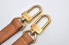 Authentic Louis Vuitton Leather Shoulder Strap Beige 39.2" LV 9230I