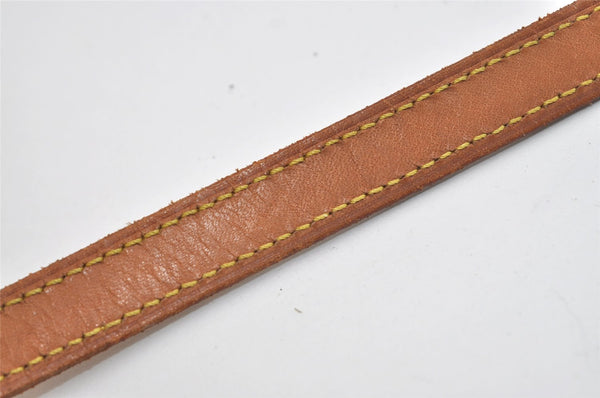 Authentic Louis Vuitton Leather Shoulder Strap Beige 39.2" LV 9230I