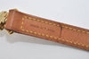 Authentic Louis Vuitton Leather Shoulder Strap Beige 39.2" LV 9230I