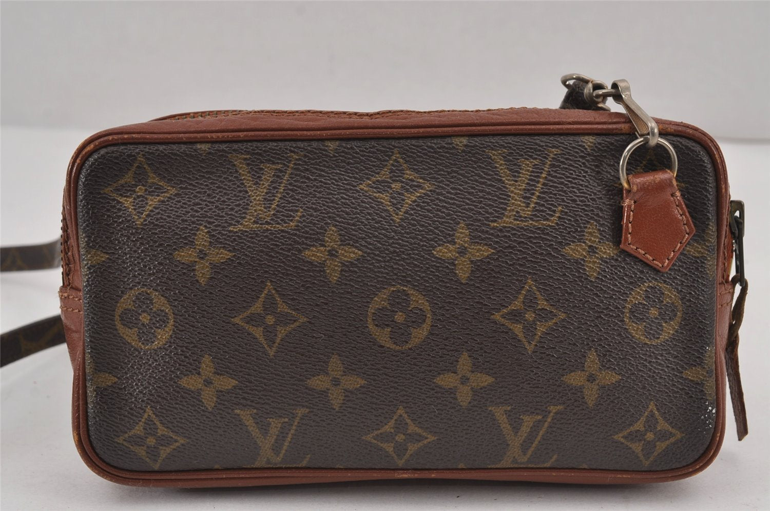 Auth Louis Vuitton Monogram Marly Bandouliere Shoulder Cross Bag Old Model 9231J