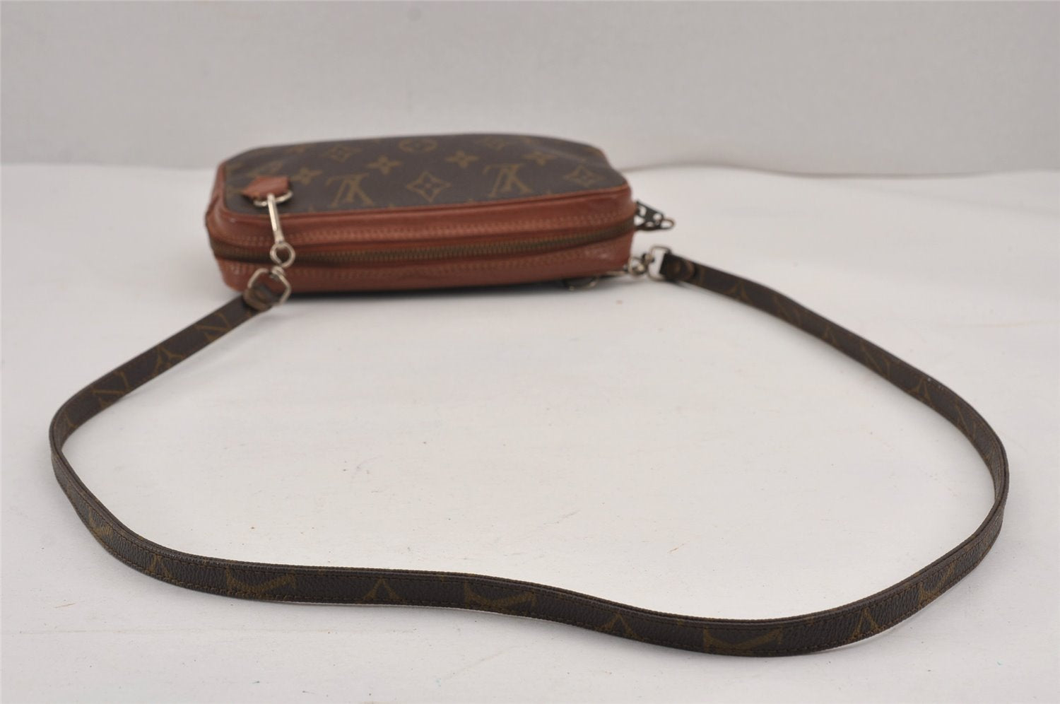 Auth Louis Vuitton Monogram Marly Bandouliere Shoulder Cross Bag Old Model 9231J