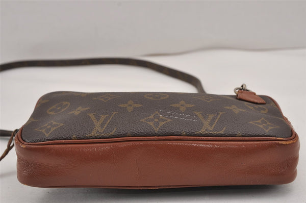 Auth Louis Vuitton Monogram Marly Bandouliere Shoulder Cross Bag Old Model 9231J