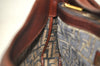 Authentic FENDI Zucca Shoulder Hand Bag Purse Velour Leather Brown 9235J