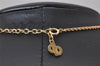 Authentic Christian Dior Gold Tone Chain Pendant Necklace CD 9236I