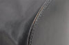 Authentic GUCCI Web Sherry Line Drawstring Backpack Leather Black Junk 9238I