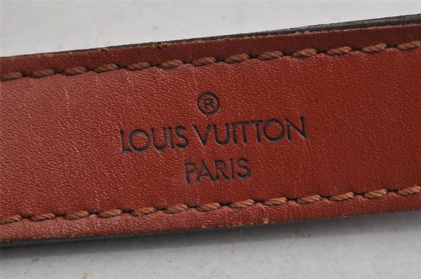 Authentic Louis Vuitton Epi Noe Shoulder Drawstring Bag Brown M44028 LV 9239J